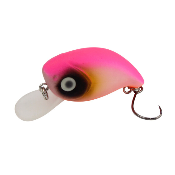 FTM Masu Pit Bull Forellenwobbler 30mm Pink/Orange