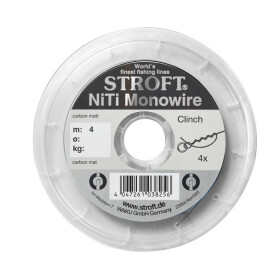 Stroft NiTi Monowire 4m Titanvorfach 0,20mm, 4,20 kg