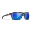 WileyX KINGPIN Matt Graphite Frame Captivate Pol Blue Mirror