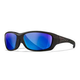 WileyX GRAVITY Black Crystal Frame Captivate Pol Blue...