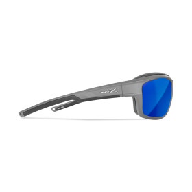 WileyX OZONE Matte Grey Frame Captivate Pol Blue Mirror