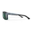 WileyX FOUNDER Matte Graphite Frame Captivate Pol Green Mirror Lens