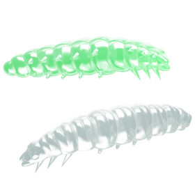 Libra Lures Larva 35mm Käse Glow UV Green...