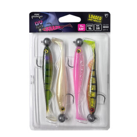 Fox Rage Ultra UV Slick Shad Loaded 11cm, 10g Mixed...