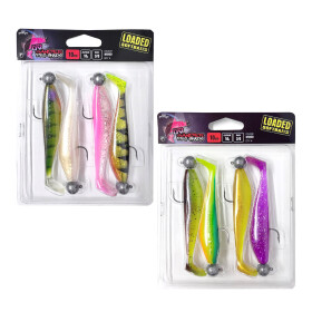 Fox Rage Ultra UV Zander Pro Shads Loaded 10cm, 10g Mixed...