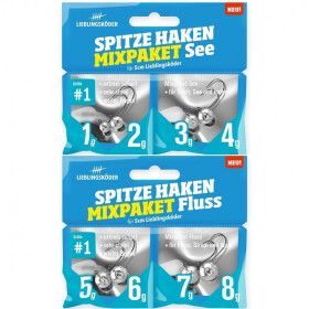 Lieblingsköder Spitze Haken Mixpaket #1 Fluss