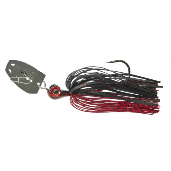 Gunki Boomer 14g 5/0 Chatterbait Black&Red M.S.