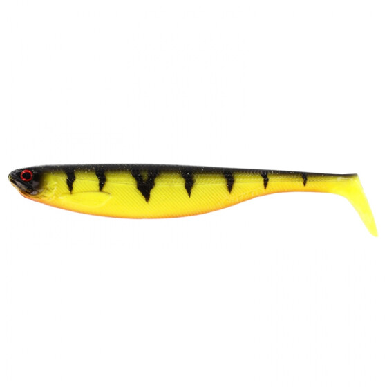 Westin Shad Teez Slim 10cm Fire Perch Gummifisch